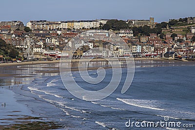 Scarborough on the North Yorkshire coast - United Kingdom Editorial Stock Photo