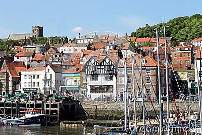 Scarborough South Bay harbor Editorial Stock Photo