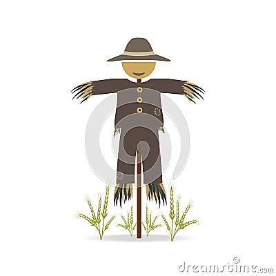 Scarecrow icon sign Vector Illustration