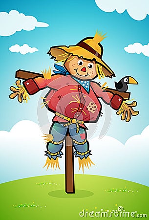 Scarecrow Vector Illustration