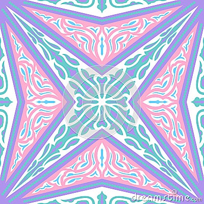 Scarf pattern Vector Illustration