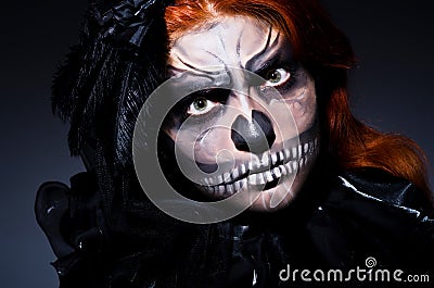 Scary monster Stock Photo