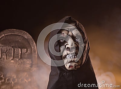 Scary Zombie Halloween Prop Stock Photo