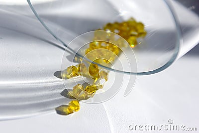 A scattering of beads. Stock Photo