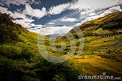 Scenary in Scotland Stock Photo