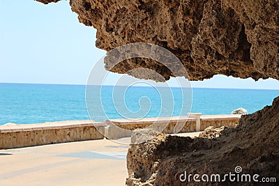 Scene in Torremolinos, Spain Stock Photo