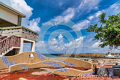 Beautiful scenery in Xiao Liuqiu Stock Photo