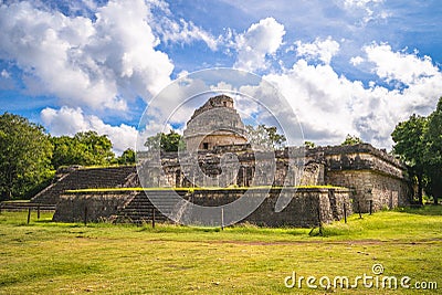 El Caracol observatory temple, chichen itza, mexico Stock Photo