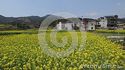 The scenery of spring in Southern Anhui is exceptionally beautiful Stock Photo