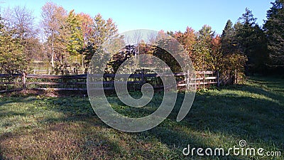 Scenes from Autumn in Ohio Stock Photo