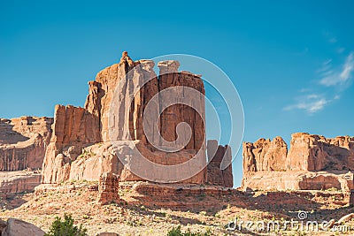 Scenes from famous Arches National Park, Moab,Utah,USA Stock Photo