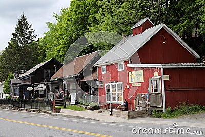 Scenes of Vermont - Wilmington, Vermont Editorial Stock Photo