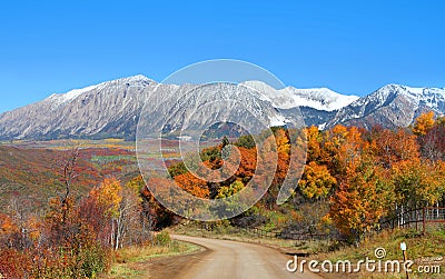 Scenic back road 12 Stock Photo