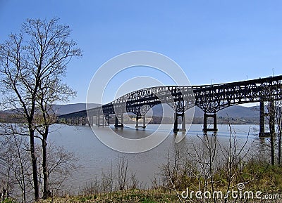 Scenic Bridge Stock Photo