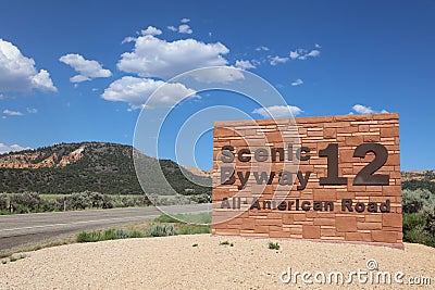 Scenic Byway 12 Stock Photo