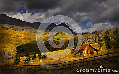 Scenic landscape Stock Photo