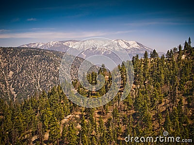 Scenic mountain view Stock Photo