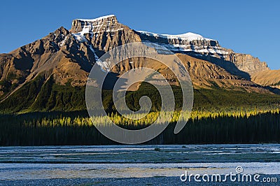 Scenic Mountain Views Stock Photo