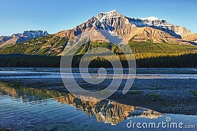 Scenic Mountain Views Stock Photo