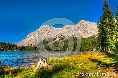Scenic Mountain Views Stock Photo