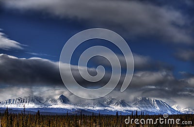 Scenic Mountain Views Stock Photo