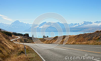 Scenic Road Stock Photo