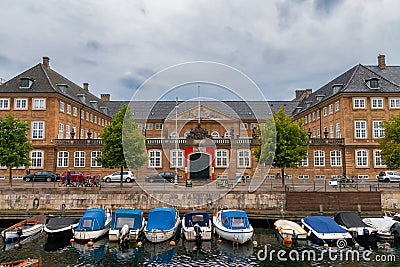 Scenic spot in Copenhagen, Denmark Stock Photo