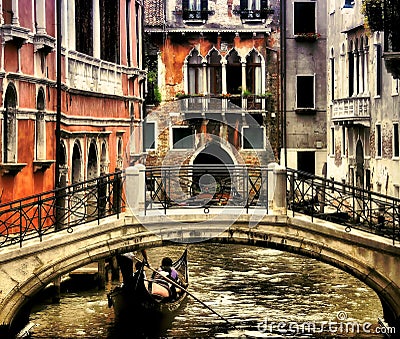 Scenic venice italy Stock Photo