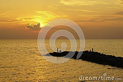 Scenic view of Belvedere Marittimo, Calabria, Italy Stock Photo