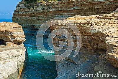 Scenic view of the Chanel of Love. Stock Photo