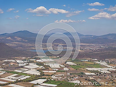 Scenic view of Gomez Farias, Michoacan, Mexico Stock Photo