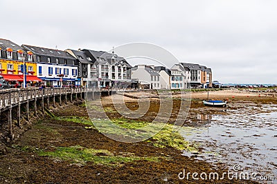 Scenic view of the port of Camaret-sur-Mer Editorial Stock Photo