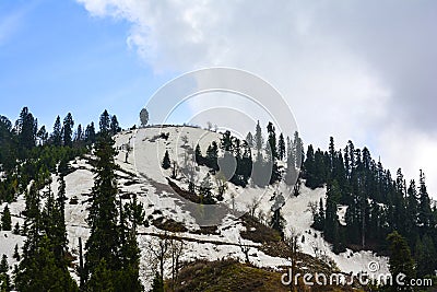 Scenic view of Siri Paye in Kaghan valley, Pakistan Stock Photo
