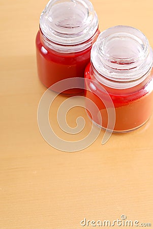 Scented Candles Stock Photo