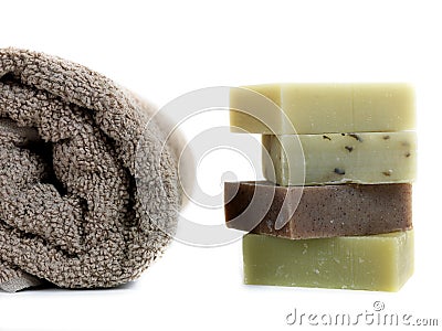 Scented Soaps Stock Photo