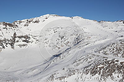 Schareck and Baumbach Spitze, Austria Stock Photo