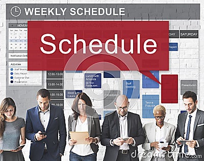 Schedule Organization Planning List To Do Concept Stock Photo