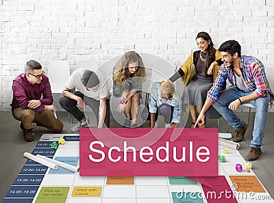 Schedule Organization Planning List To Do Concept Stock Photo