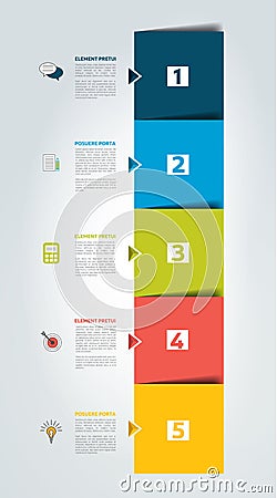 Schedule, tab, banner. Minimalistic vector design infographic. Vector Illustration