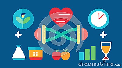 Schematic of Aging Process A flowchart starting from DNA structure leading through different aging factorsoxidative Vector Illustration