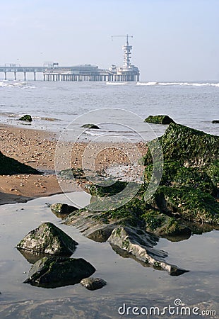 Scheveningen Pier Stock Photo