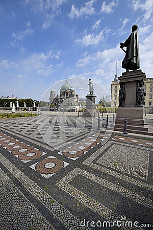 Schinkel square, Berlin Editorial Stock Photo