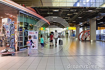 Schiphol airport Editorial Stock Photo