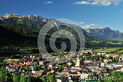 Schladming, Styria, Austria Editorial Stock Photo