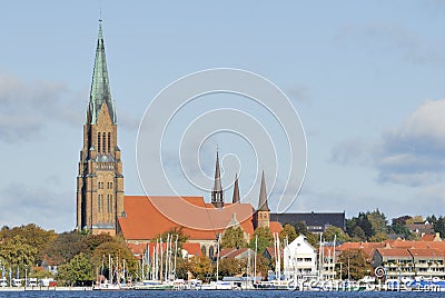 The Schleswig Cathedral Stock Photo