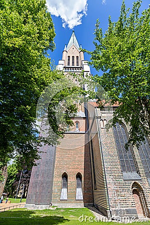 Schleswig Cathedral Stock Photo