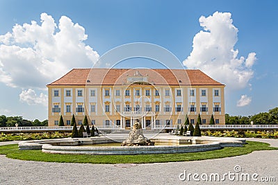 Schloss Hof castle with baroque garden, Austria Stock Photo