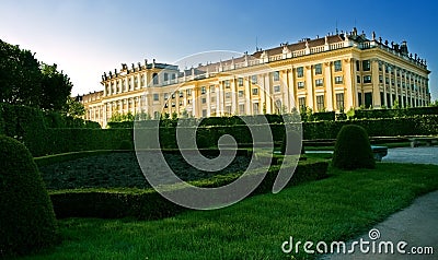 Schonbrunn palace Editorial Stock Photo