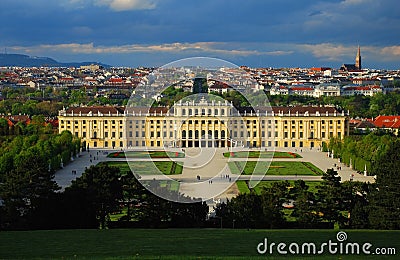 Schonbrunn Palace Editorial Stock Photo