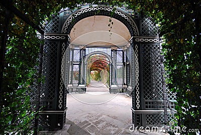 Schonbrunn Palace Gardens, Stock Photo